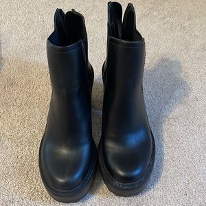 Brand new, never worn, black Madden Girl boots.